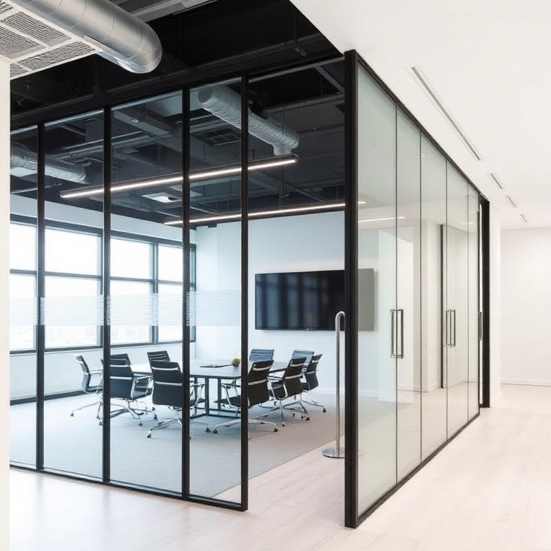 Frameless Glass Partitions